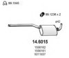 WALKER 02239 Middle Silencer